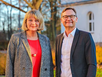 Reimund Gotzel mit Andrea Klug