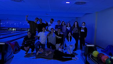 Auch ein gemeinsamer Bowling-Abend war Teil des Programms