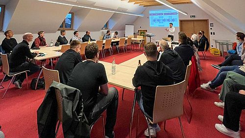 Teilnehmer im Saal