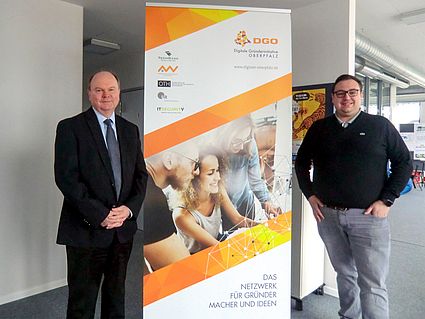 Wolfgang Weber und Andre Pscherer