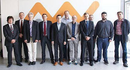 Gruppenbild Gründungstreffen: „Innovationsnetzwerk Additive Fertigung“