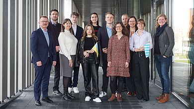 Mit dem Projekt UAre@OTHAW förderte die OTH Amberg-Weiden Studierende aus der Ukraine