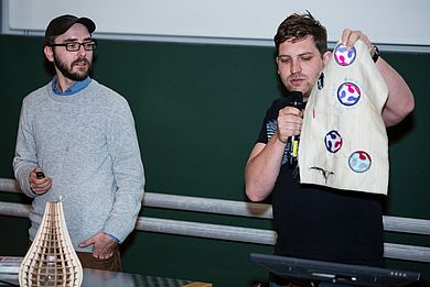 Chris Herrmann und Michael Niqué