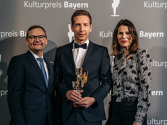 Reimund Gotzel, Stefan Schumann und Marion Kiechle