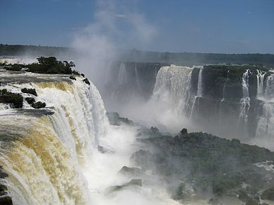 Wasserfaelle von Foz do Iguacu
