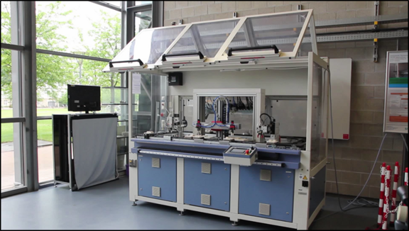 Montagezelle SimEM (Demonstrator für Forschungsprojekte in den Bereich Energiemanagement und selbstadaptierende Systeme )