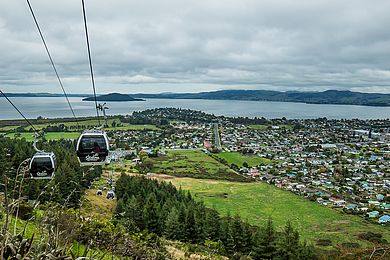 Rotorua mit See