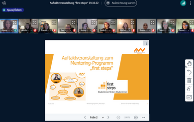 Online-Auftaktveranstaltung