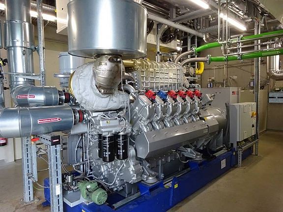 Das Kraft-Wärme-Kälte-Kopplungssystem bei Ponnath