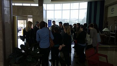 Studentengruppe aus Paris