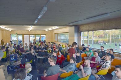 Studentische Vertreter auf der 78. Bundesfachschaftentagung Elektrotechnik in Regensburg