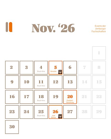 November Übersicht