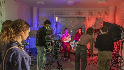 Vorführung Beleuchtungstechnik