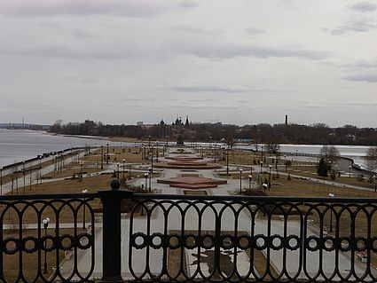 Jaroslawl liegt an der Wolga.