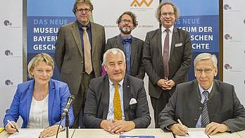 Verschiedene Gesprächspartner des Museums der bayerischen Geschichte