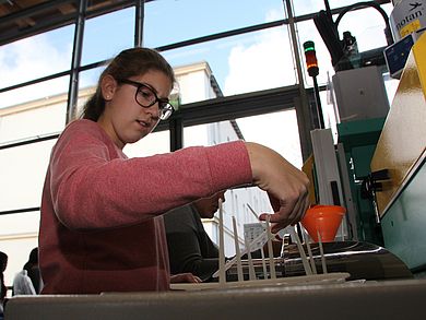 Prüfung des Kunststoffteils