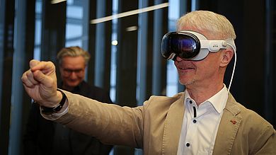 Die Teilnehmenden konnten selbst ausprobieren, wie moderne Lehre an der OTH Amberg-Weiden aussieht