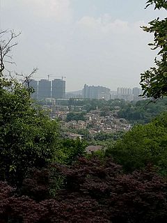 Aussicht auf dem Platz der Miniaturdarstellung