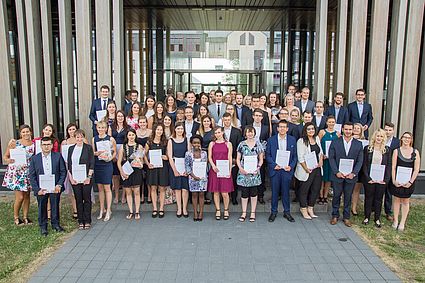 Die Absolventinnen und Absolventen im Studiengang Betriebswirtschaft