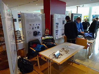 Ausstellungsbereich der Hochschule im Amberger Congress Centrum