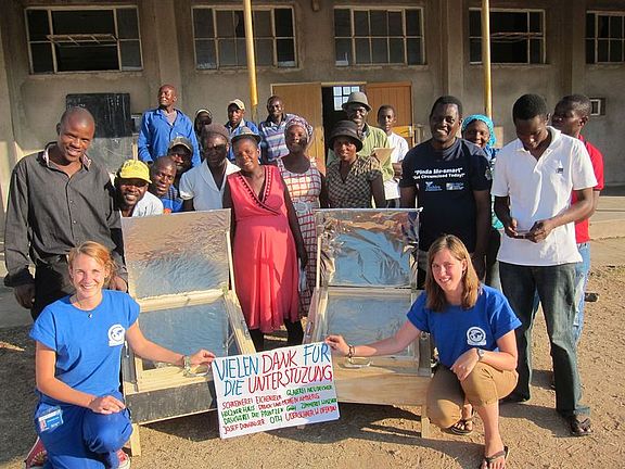 Solarkocher Übergabe Solarkocher Übergabe