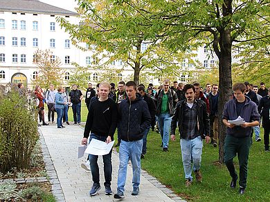500 Studierende beginnen heute am Standort Amberg ihr Studium. 