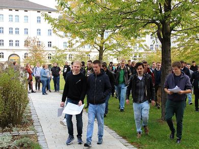 500 Studierende beginnen heute am Standort Amberg ihr Studium. 