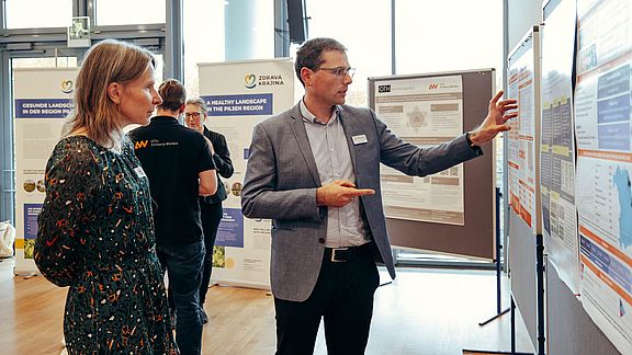 Kernziel der Fachtagung war es Austausch zu verschiedensten Nachhaltigkeitsprojekten in der Grenzregion zu ermöglichen