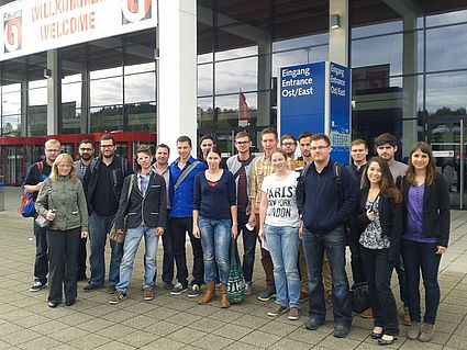 Studierende aus Amberg auf der Fakuma