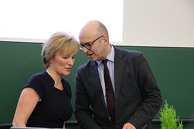 Christiane Hellbach und Wolfram von Rhein