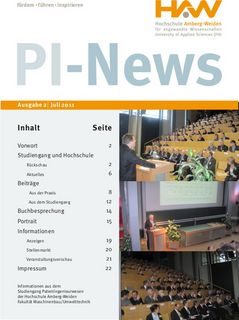 PI-News 2011 Titelseite