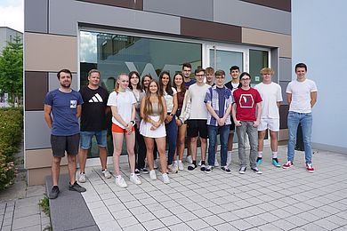 Gruppenfoto der SchülerInnen