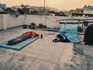 Typische Szenen aus Indien