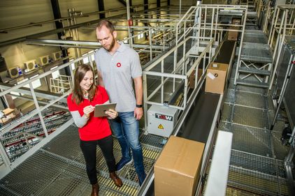 Studenten des Masterstudiengangs Logistik & Digitalisierung