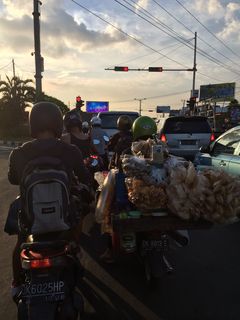 Rollerfahren in Bali