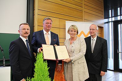 Christian Engel ist Ehrensenator der OTH Amberg-Weiden