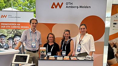 Auch das Promotionszentrum der Hochschule, OTH Professional und der Study and Career Service waren mit dabei