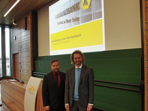 Referent Kurt Schwer und Prof. Dr. Frank Schäfer 