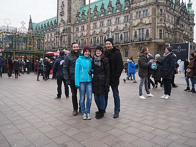 Studierende in der Innenstadt