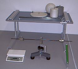 Bestimmung des Massenträgheitsmoments aus der Drehschwingung