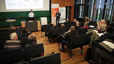 Die Besucherinnen und Besucher interessierten sich vor allem für das Thema elektronische Patientenakte