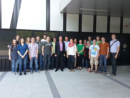 Studierende der Medizintechnik bei Baumann Automation GmbH