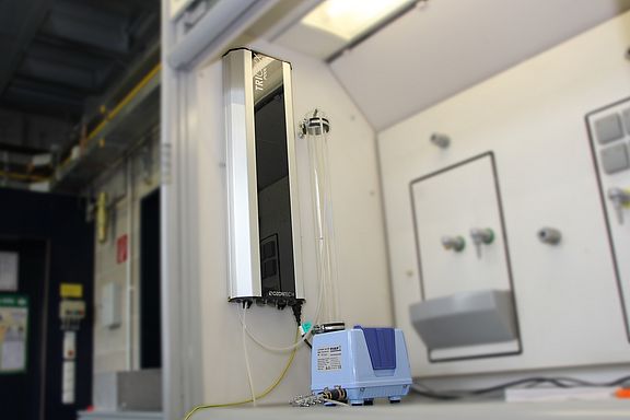 In der Ozonanlage werden Verfärbungen, der chemische Sauerstoffbedarf und organische Spurenstoffe entfernt oder desinfiziert.