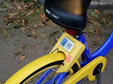 Bespiel eines mietbaren Fahrrads