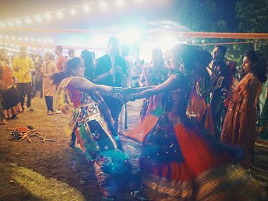 Typische Szenen aus Indien