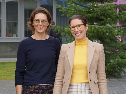 Dr. Laura Balomiri, Universität Wien, und Prof. Dr. Denise Fischer, OTH Amberg-Weiden