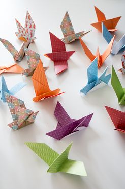Origami Vögel