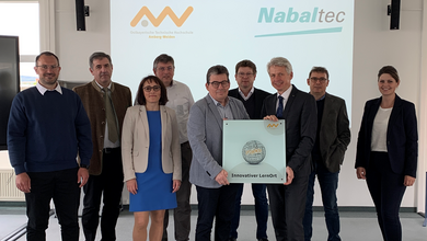 Die Nabaltec AG wird neuer Innovativer LernOrt und Partner der OTH Amberg-Weiden