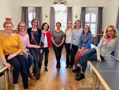 Das Organisationsteam der bayerisch-tschechischen Erasmus+ Staff Week