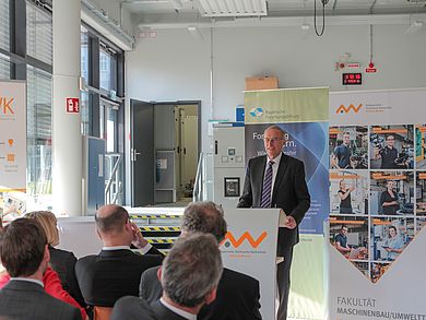 Arndt Bode am Rednerpult